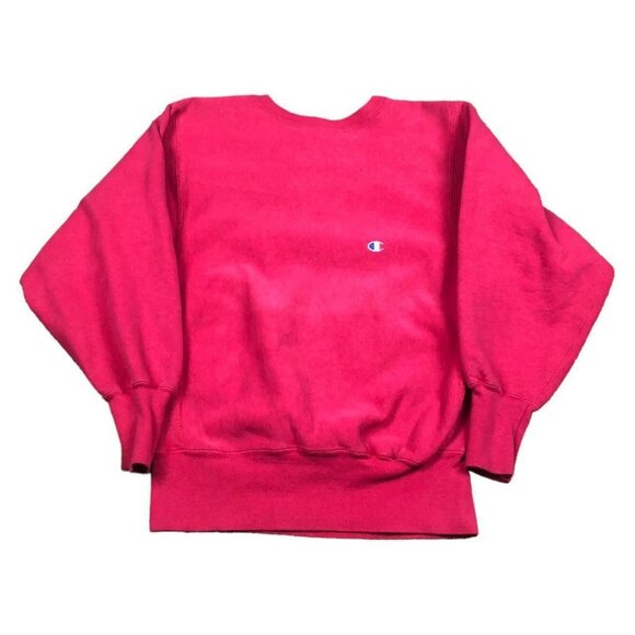 Champion Reverse Weave Vintage 90s Blank Pink Crewneck Sweatshirt Adult Medium - Picture 1 of 4